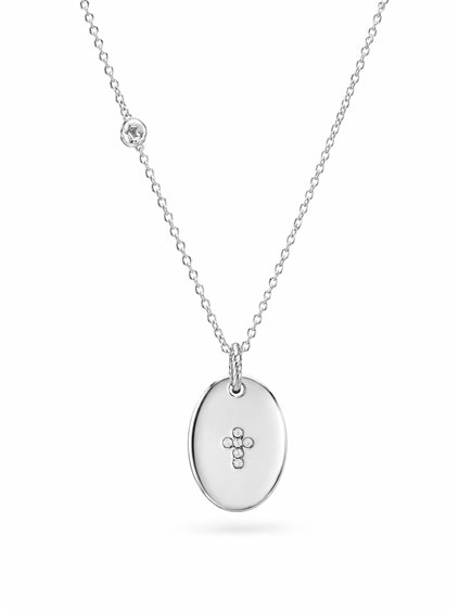 Collana Comete Donna in Argento Diamante 0.03 Ct GLA 115 - GLA 115